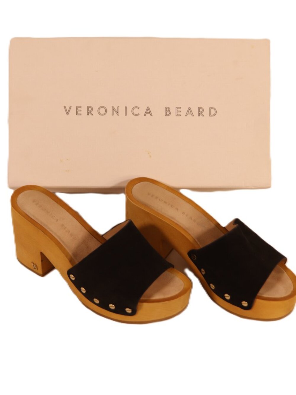 Veronica Beard Hannalee Platform Slide Clog - Picture 3 of 7